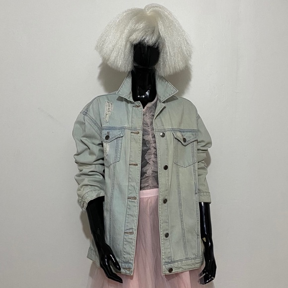 Denim Boyfriend Jacket - Picture 3 of 5